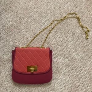 Francescas pink and coral purse